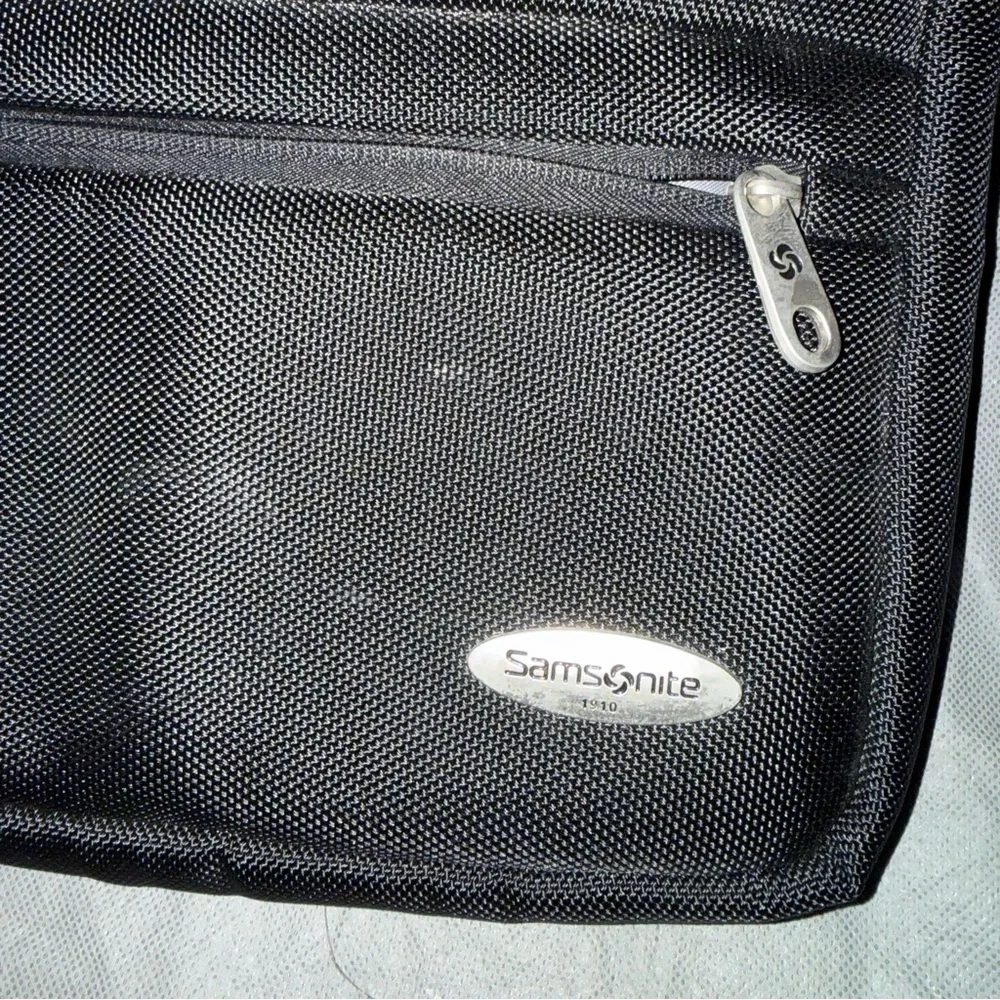 Samsonite Travel Briefcase Tote Bag Carryon 12x10 Black Career